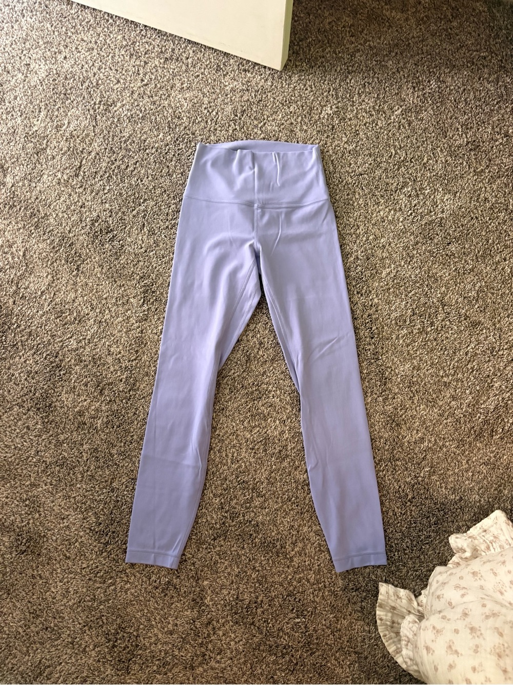Lululemon align high rise pant 28” purple size 4